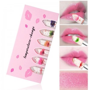 Διαφανές floral κραγιόν