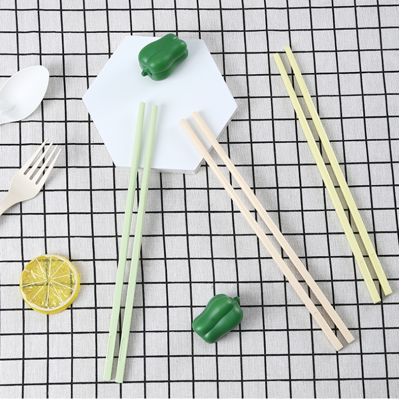 100% βιοαποικοδομήσιμη PLA καλαμποκιού οικογενειακά chopsticks