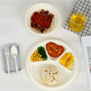 PLA Υλικό Compostable Container τροφίμων μίας χρήσης