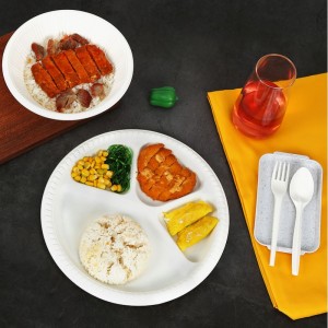 PLA Υλικό Compostable Container τροφίμων μίας χρήσης