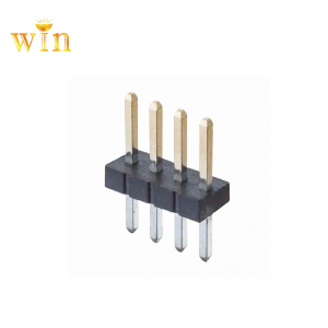 2.54mm Pitch 180 ° DIP Ενιαία σειρά 2p ~ 40p PIN κεφαλίδα