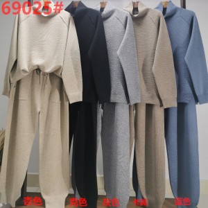 Μοντέρνο Casual Joker Knit Sports 2 τεμάχιο σύνολο 69025#