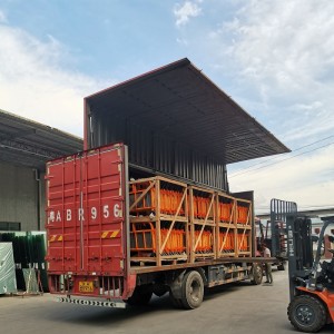 Ελαφρύ ανακλαστικό PVC πλαστικό φράγμα οδοφράγματος εμποδίων οδικής φραγής