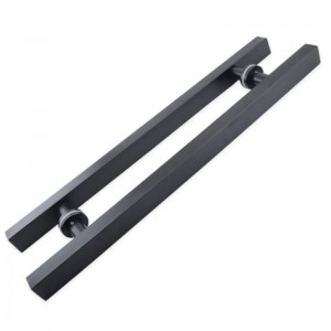 SS-031 Μαύρο υψηλής ποιότητας ανοξείδωτο χάλυβα από ανοξείδωτο χάλυβα θυρή