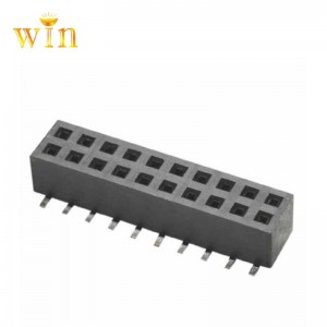 2,0mm 2x12P SMT κάθετη μοντέλο γυναικείου κεφαλίδας κεφαλίδας κεφαλίδας πρίζας