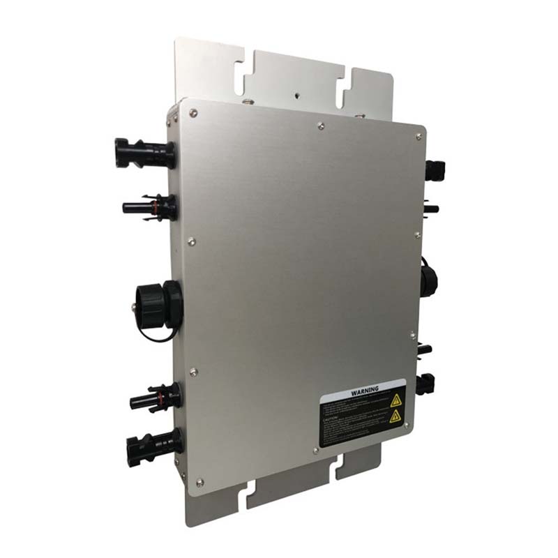 Pure Sine Wave Grid Inverter 1200W 22V-50VDC 80-160Vac αδιάβροχο IP65 Micro Inverter για το ηλιακό σύστημα MPPT