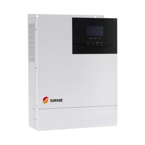 Srne 5000W all-in-one mppt υβριδικό ηλιακό φορτίο μετατροπέα οριζόντια 48V 220vac καθαρό ημιτονοειδές κύμα 80a max pv 145V off-grid inverter