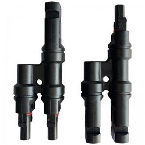 2 to1 Ηλιακός σύνδεσμος Πολλαπλασιασμός φωτοβολταϊκού συνδετήρα Τ Υποκατάστημα για Σύνδεση ηλιακού πίνακα Αρσενικό και θηλυκό συ...