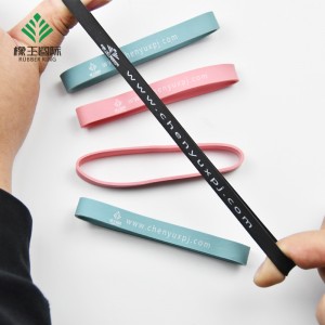 Κατασκευαστές πηγής Προσαρμοσμένες τυπωμένες ταινίες από καουτσούκ διαφημιστικές ταινίες