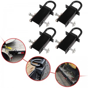 Ακατέργαστο αφαιρούμενο αποσπώμενο D-δαχτυλίδι D-Ring Pocket προς τα κάτω για ρυμουλκούμενα χρησιμότητας και επίπεδα με καρφίτσα