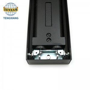 Γυάλινη πόρτα πιο κοντά σε δύο ταχύτητες ρυθμιζόμενο υδραυλικό πάτωμα άνοιξη