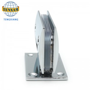 Κεκλιμένο μπάνιο κλιπ ντους γυαλί μεντεσέ από ανοξείδωτο χάλυβα πόρτας κλιπ 90 βαθμού ντους μεντεσέ