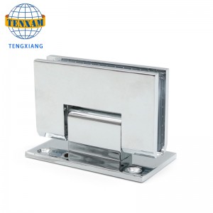 Υψηλής ποιότητας ακριβείας χυτοσίδηρο πάχος ψευδαργύρου 304 λοξό μπάνιο 90 βαθμούς γυαλιού κλιπ πόρτα