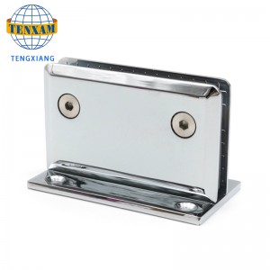 Μπάνιο κλιπ ντους αξεσουάρ υλικού αξεσουάρ γυαλί πόρτα κλιπ μεντεσέ τριαντάφυλλο αλκοόλ κλιπ ντους μεντεσέ 180 μοίρες