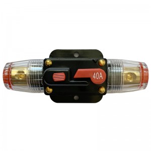 12V 24V DC 20A 30A 40A 50A 60A 80A 80A Auto Bike Αυτοκινήτου Ηλιακή ενέργεια Διακόπτης Επαναφορά ασφαλειών διακόπτη για το σπίτι ηλιακό
