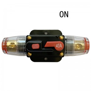 12V 24V DC 20A 30A 40A 50A 60A 80A 80A Auto Bike Αυτοκινήτου Ηλιακή ενέργεια Διακόπτης Επαναφορά ασφαλειών διακόπτη για το σπίτι ηλιακό