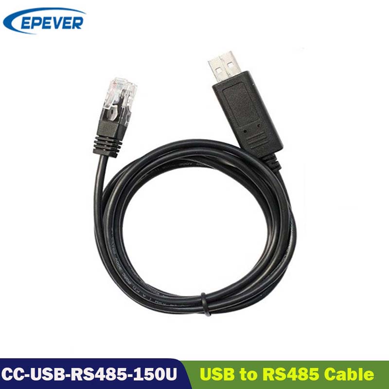 EPEVER καλώδιο επικοινωνίας CC-USB-RS485-150U USB σε PC RS485 για EPEVER EPSOLAR TRACER A TRACER BN TRIROR XTRA Σειρά Mppt Sola