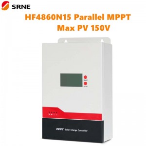 Srne MPPT 60A 12V 24V 36V 36V 48V AUTO AUTO SOLAR OFF-PROD CORTOR CONTROLER CONTROLLER MAX 150V Είσοδος πίνακα Παράλληλο ελεγκτή HF4860N15