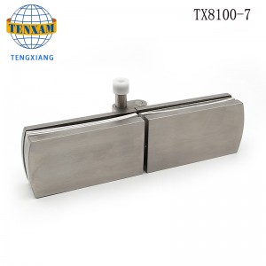 Ειδικός τύπος 180 βαθμός Long Bathroom Clip Hotel Μπάνιο Μπάνιο Μπάνιο Γυαλί Πόρτα Ντους