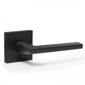 S7503 μοχλός πόρτας απορρήτου για πόρτες υπνοδωματίων και μπάνιου ματ μαύρο