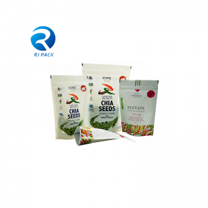 Κίνα Stand Up Pouches με φερμουάρ για σπόρους
