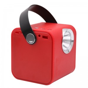 FB-BS5060 Ξύλινο ηχείο Bluetooth με φακό LED