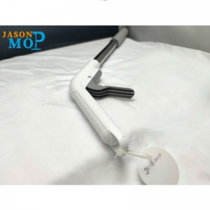 JASON 2020 Νέα σφουγγαρίστρα νερού με ανοξείδωτο χάλυβα ράβδο μικροϊνών καθαρή επίπεδη σφουγγαρίστρα (JS-B2010)