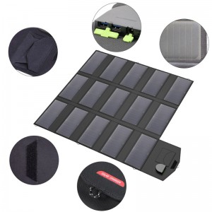 Πτυσσόμενο ηλιακό πάνελ 18V 100W φορητό εξωτερικό ηλιακό φορτιστή για κάμπινγκ