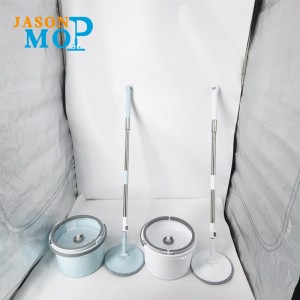 360 Πτυχίο περιστροφής σφουγγαρίσματος περιστρεφόμενη προώθηση Magic Twist Mop με ενιαίο κάδο για καθαρισμό
