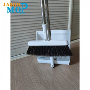 Ζωή μαγεία σετ και σκούπα Dustpan χάλυβα κεφάλι σπίτι πλαστικό καθαρισμό Dustpan λαβή σκούπα σύνολο στυλ κεφαλής μοντέρνα