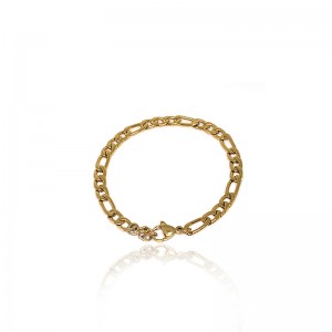 Ευρωπαϊκό και αμερικανικό βραχιόλι μόδας/stainless χάλυβα επιχρυσωμένο