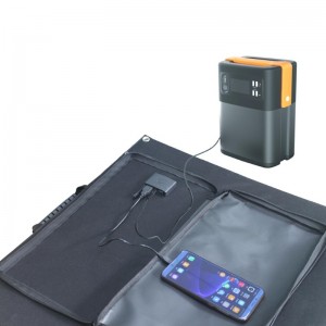 40W 60W 80W 100W 120W 150W 200W Φορητό ηλιοθεραπεία Φορτιστής ηλιακού πλαισίου για σταθμούς ηλεκτροπαραγωγής