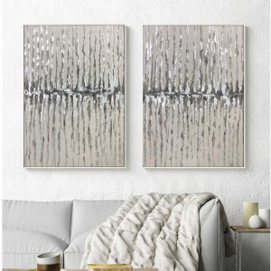 Χειροποίητο σύγχρονο αφηρημένο τοιχογραφία ζωγραφική πετρελαίου τέχνης σε καμβά ορρ