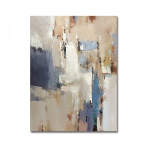 Χέρι ζωγραφισμένο σπίτι διακόσμηση μεγάλο μέγεθος τοίχο ζωγραφική πολύχρωμο αφηρημένη ζωγραφική πετρελαίου τέχνης καμβά