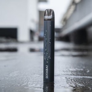 ΗΠΑ δωρεάν πλοίο 100% πρωτότυπο IWEYCCO GHOST E Τσιγάρα Τσιγάρα κιτ Vape Μπαταρία 20mg Cartridge RGB Light