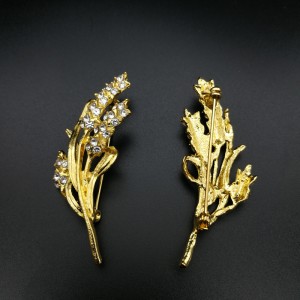 Χρυσή καρφίτσα σιταριού