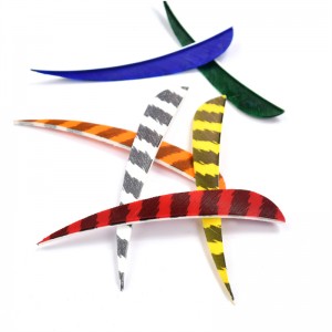 Nika Archery 172104 4inch Streamline Strip Τουρκία Φτερό για τοξοβολία Carbon/aluminum arrow Σκοποβολή