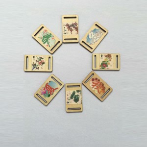 Ξύλινη μικρή κάρτα