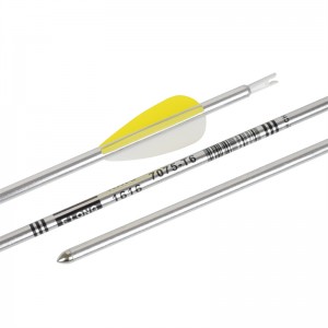 Elong Εξωτερική 114207 30inch SP970 Αλουμίνιο Αλουμίνιο Ασημένιο Χρώμα Τοξοβολία Υπαίθρια Σκοποβολή Λήψη