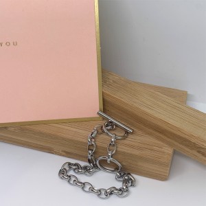 Ευρωπαϊκό και αμερικανικό βραχιόλι από ανοξείδωτο χάλυβα