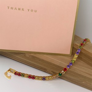 Ευρωπαϊκή και αμερικανική μόδα χαλκού 18 καράτια χρυσό βραχιόλι