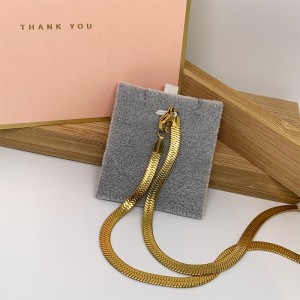 Ευρωπαϊκή και αμερικανική μόδα από ανοξείδωτο χάλυβα αλυσίδα λεπίδων