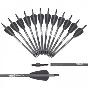 Nika τοξοβολία 113167-13 ID6.2mm 7.5inch άνθρακα ινών Crossbow Cobra σύστημα Adder/R9/RX τοξοβολία γυρίσματα χρησιμοποιώντας