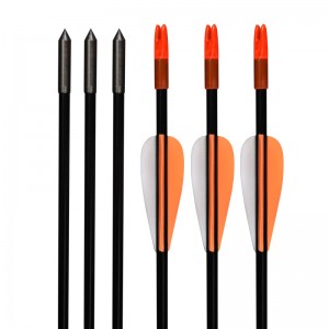 Elong Outdoor 113179 26inch ID4MM Fiberglass arrow Τοξοβολία Επαναφέρει την πρακτική γυρίσματα τόξο