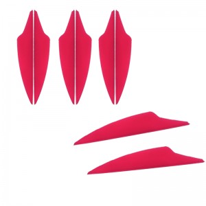 Nika Archery 170019 2.5inch Dolphin Tpu Vane για τοξοβολία Όλα τα είδη βέλους γυρίσματα