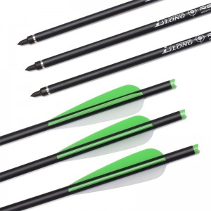 Elong Outdoor 116049-04 ID7.62mm 20inch Rollfiberglass Bolt Τοξοβολία Σκοποβολή βούλησης Crossbow