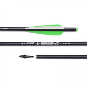 Elong Outdoor 116049-04 ID7.62mm 20inch Rollfiberglass Bolt Τοξοβολία Σκοποβολή βούλησης Crossbow