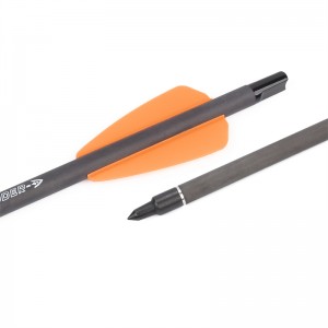 Nika Archery 113167-14 7.5inch ID6.2mm Carbon Crossbow Bolts Πλαστικό σύστημα Cobra Cobra Adder/R9/RX τοξοβολία γυρίσματα