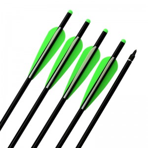 Εξοπλισμός κυνηγιού τοξοβολίας Elong Outdoor 114225 20 ιντσών βίδες αλουμινίου βαλλίστρας TPU πτερύγια