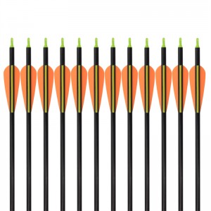 Elong Outdoor 111412 26inch ID6MM Fiberglass arrow tpu vanes τοξοβολία γυρίσματα χρησιμοποιώντας